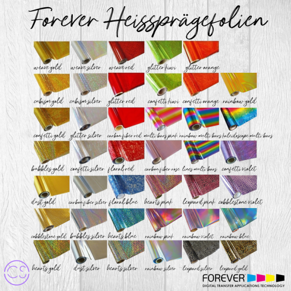 Heißprägefolie textur DIN A4 (21x30cm)